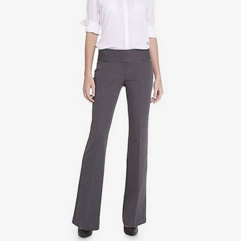 Express Editor Charcoal Pants - image 2